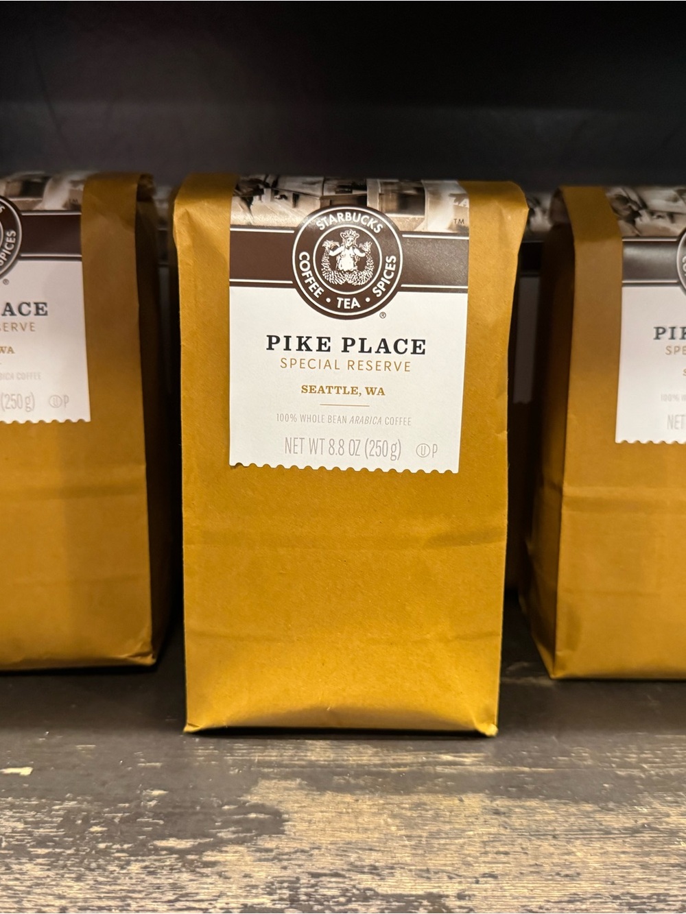 Starbucks Pike Place Coffee Bean
